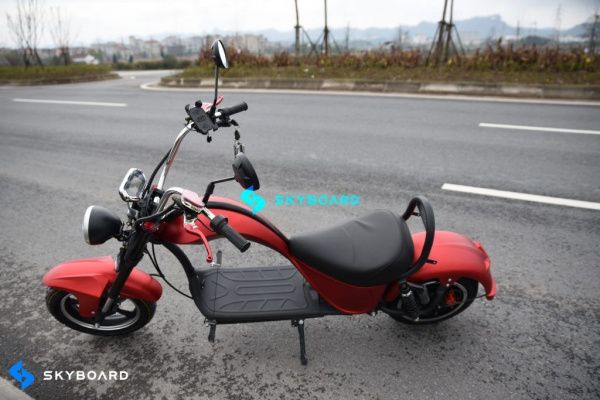 Электроскутер CityCoCo SkyBoard Chopper 3000 PRO синий