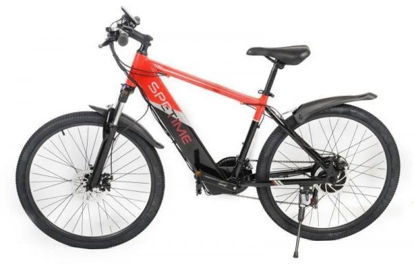 Электровелосипед Spetime E-Bike S7 Red+Black